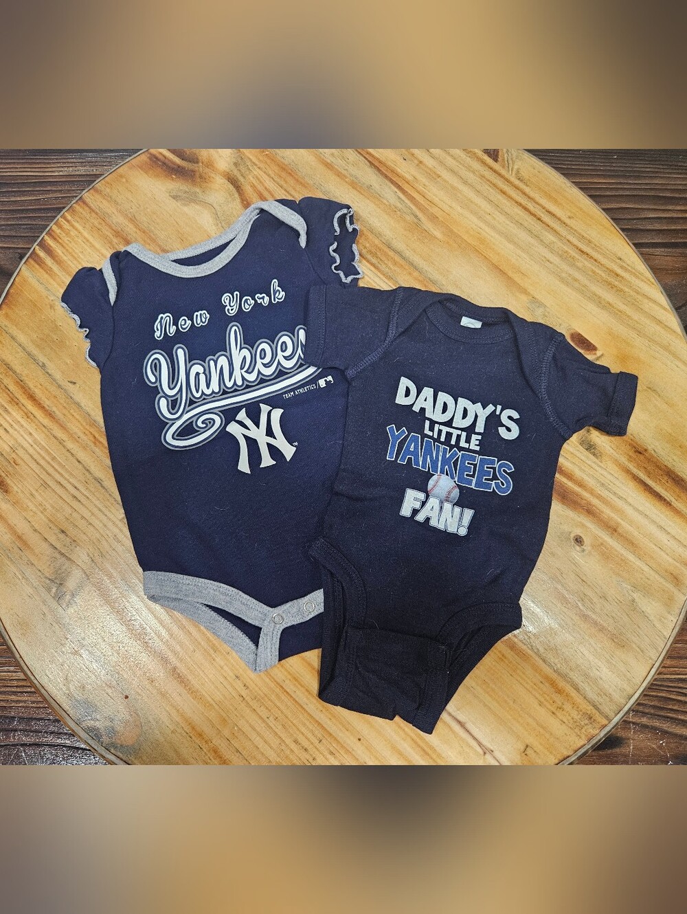 Infant Baby MLB New York Yankees Baseball Onesie Bundle